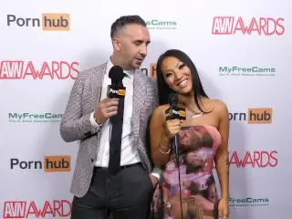 Pornhub on the Red Carpet with Asa Akira and Keiran Lee