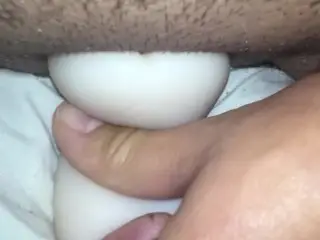 Ftm Transman Fucks Pocket Ass with T Cock and Cums inside