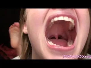 HER OPEN MOUTH