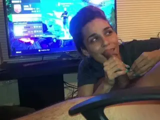 FORTNITE HANDJOB WITH CUMSHOT