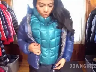 Nice Girls Fetish down Jackets