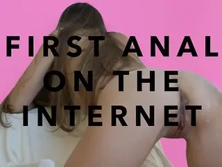 1st Time Anal on Camera! her Ass still Hurts...