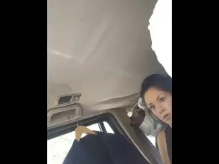 Sucking and Fucking in Range Rover