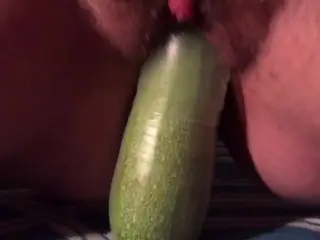 Teen Trans Boy Anal Fucks Veggies