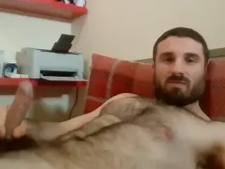 Playing with my Lovely Dick - Huge Cumshoot!