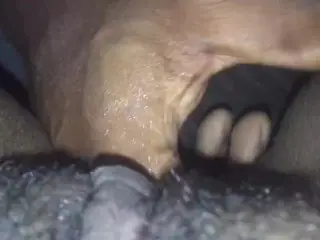 Jerking his Dick until he Cums while Eating my Pussy and Fingerpoping me