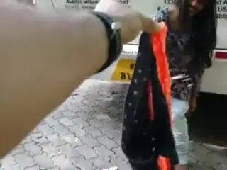 INDIAN Girl Removing Panties in the Middle of the Road