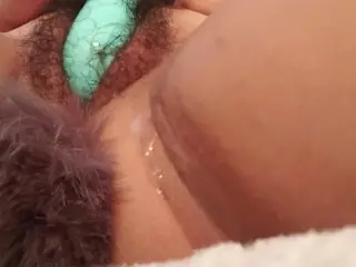 Clit Orgasm with Big Red Pussy Lips