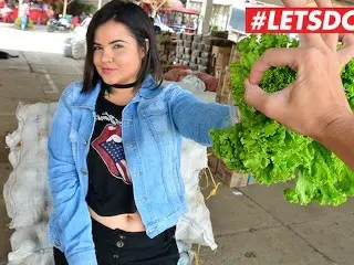 LETSDOEIT - Petite Chubby Colombian Beauty is Picked up to get Fucked