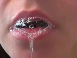 Mouth Fetish: Spitting & Drooling