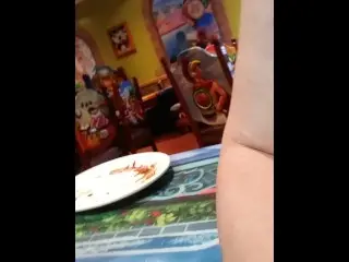 Caught Giving a Restaurant Handy!