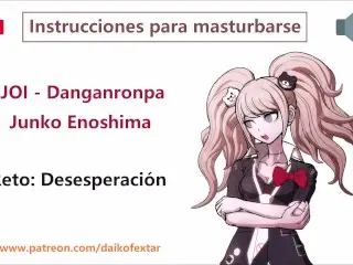 Audio JOI Hentai Español. Junko Enoshima De Danganronpa, Instrucciones...