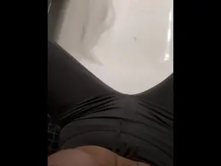 Pee Desperation in Gym Pants Female POV