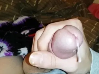 Tranny Super Hot Slow Motion CUMSHOT!! must See!