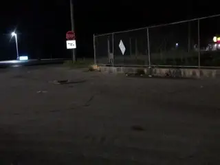 Parking Lot Play... I got Caught (TS PublicPrincess)