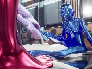 (Unreal Engine Animation) Sentient Nanobot Slime Girl