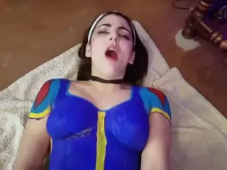 Bodypaint: Fucking Snow White to Orgasm