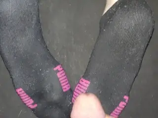 Wife Loves when I Cum on her Pumas after Work