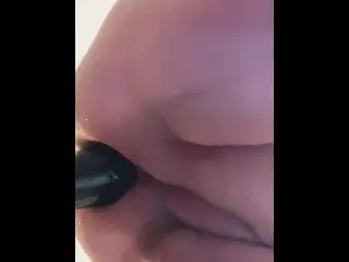 BBWFISTSLUT Eggplant Anal again