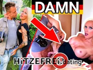 HITZEFREI.dating Blonde German MILF (47) Hooked up on Street (SOPHIE LOGAN)