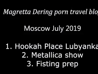 Magretta Dering Porn Travel Blog: Moscow Trip and Gratitude to Fans