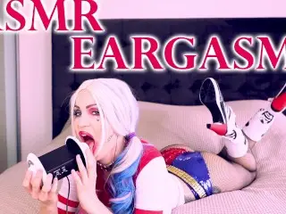 ASMR AMY EARGASM - very Intense Ear Licking - Slurpy Wet Mouth Sounds