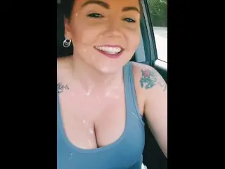 CoyWilder - Drive thru Facial dare