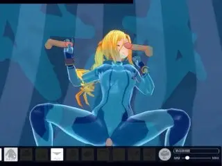 [CM3D2] - Metroid Hentai, Samus Aran Gangbang Fun