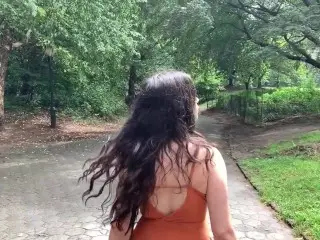 Sarah Love JOI in Public