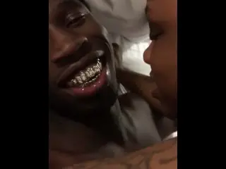 Offset Lookalike n his Side Bitch