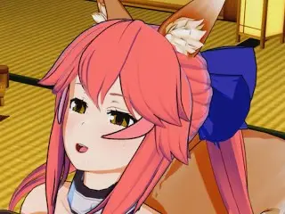 Fate/Grand Order - Tamamo no Mae 3D Hentai