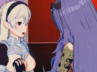 Fire Emblem - Corrin X Camilla 3D Threesome Hentai