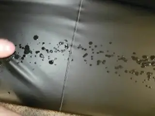 Pissing the Carpet and Cum Hard