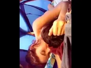 Agatha Vega Tirando Duro Dentro De La Carpa Con Su Novio En Dia De Camping