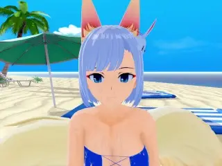 Kaga Azur Lane 3d #hentai