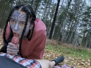 Cute Alien from Area 51 like Dick (Avatar Cosplay) - MaryVincXXX