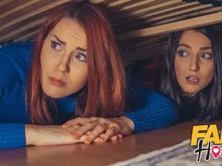 Fake Hostel Stuck under a Bed 2 Halloween Porn Special