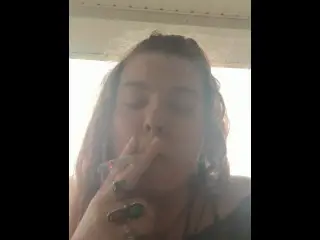 Smoking Fetish Smoking a Cigarette