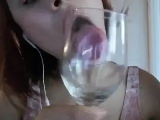 Glass Licking & Kissing | ASMR