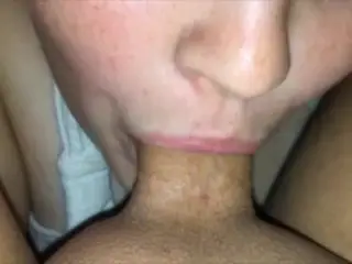 Hot Mom Sucks Young Smooth Shaved Dick Deep Throat Cum Swallow Trailer