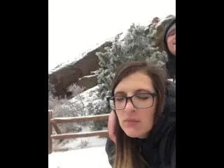 Red Rocks Denver Colorado Homemade Amateur Fucking on Mountain