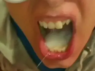 Cum Swallow after Handjob