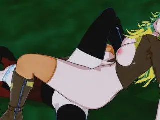 RWBY - Yang X Raven Yuri Hentai