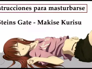 JOI Hentai En Español Con Kurisu De Steins Gate, un Experimento Especial.