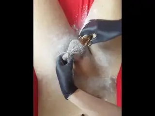 Small Flacid Soft Dick Waxing Sugaring