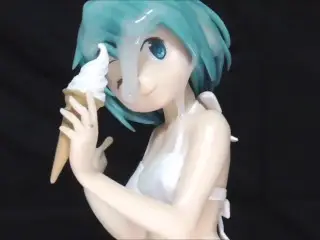 Cum on SAYAKA MIKI (SOF)　Figure Bukkake 美樹さやか 魔法少女まどか☆マギカ