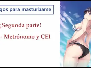 ¡segunda Parte! Rol Hentai En La Playa. JOI - CEI En Español.