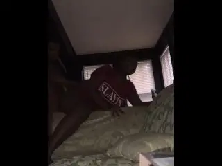 Fuccin my Stepbrother Stepsister while her Mom Upstairs