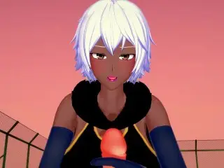 X-Men - Storm 3D Hentai POV