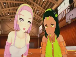 (3D Hentai)(Futa)(JoJo's Bizarre Adventure) Sex with Reimi and Ermes